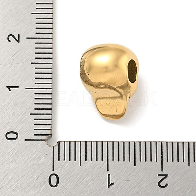 304 Stainless Steel European Beads STAS-U005-11G-1