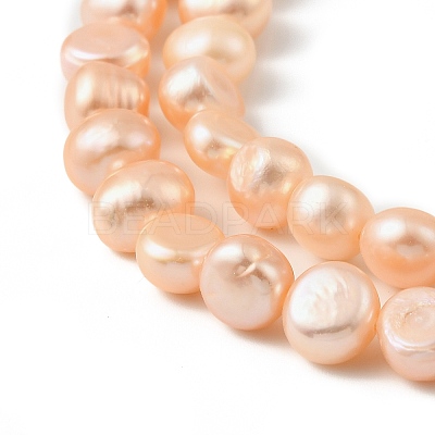 Natural Cultured Freshwater Pearl Beads Strands PEAR-P064-19J-01A-1