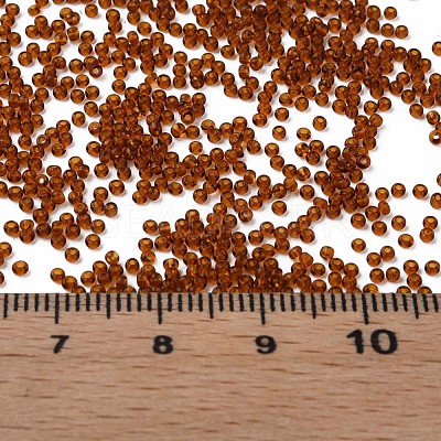 15/0 Transparent Czech Glass Seed Beads SEED-N004-004-18-1