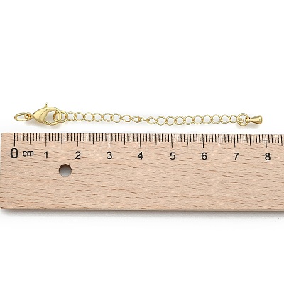 Long-Lasting Plated Brass Chain Extender LS-KK-F711-09G-1