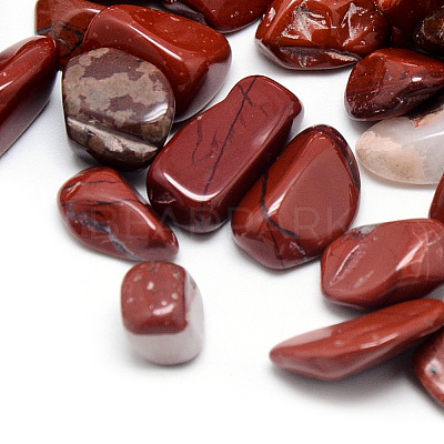 Natural Red Jasper Beads G-Q947-38-1