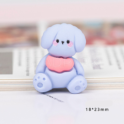 Opaque Resin Cabochons OHAR-PW0003-242F-1