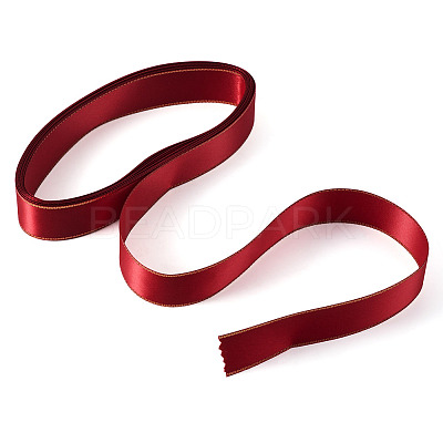 5M Polyester Gold Edged Satin Ribbon OCOR-TADJ0001-05E-1
