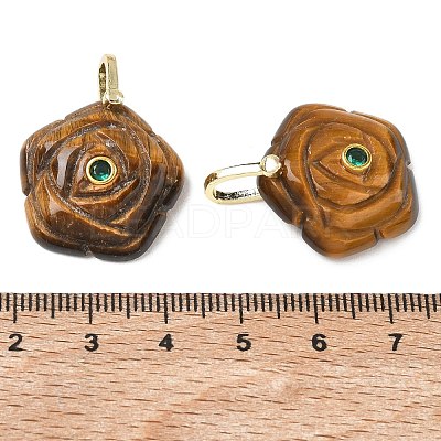 Natural Tiger Eye Carved Pendants GG-CBAF4FB-01G-01-1