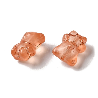 Transparent Lampwork Beads LAMP-P065-06A-07-1
