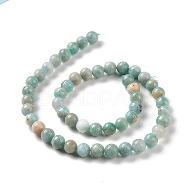 Natural Amazonite Beads Strands G-S362-82B-1