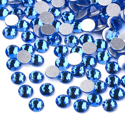 Glass Rhinestone Flat Back Cabochons RGLA-S002-08SS-29-1