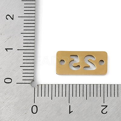 304 Stainless Steel Connector Charms STAS-L279-020G-1