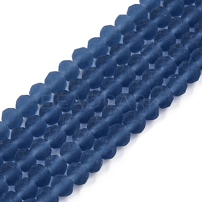 Transparent Glass Beads Strands EGLA-A044-T4mm-MD12-1