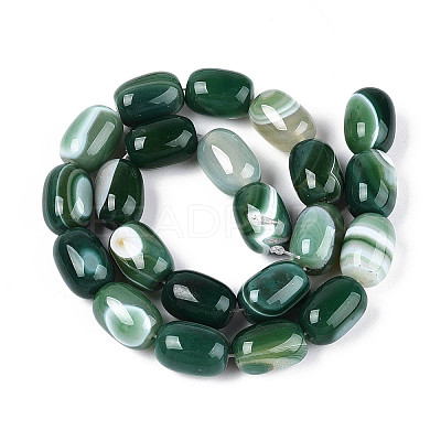 Natural Agate Beads Strands G-N356-02A-04-1