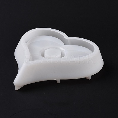 DIY Heart Shape Candlestick Silicone Molds SIMO-P002-H01-1