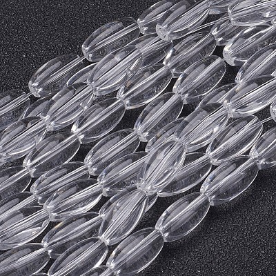 Glass Beads Strands X-GS6x13mmC01-1