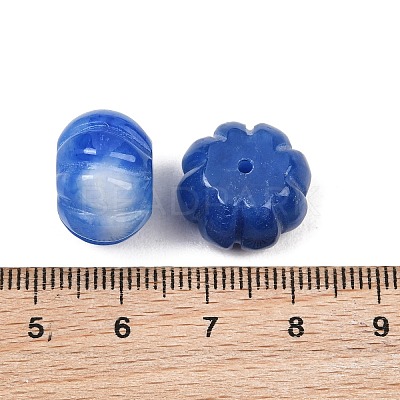 Dyed Natural Myanmar Jade Burmese Jade Carved Beads GG-CBAC08B-03D-1