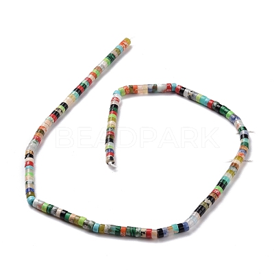 Natural & Synthetic Gemstone Beads Strands G-P468-02-1