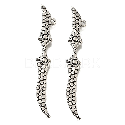 Tibetan Style Alloy Big Pendants FIND-G078-30AS-1