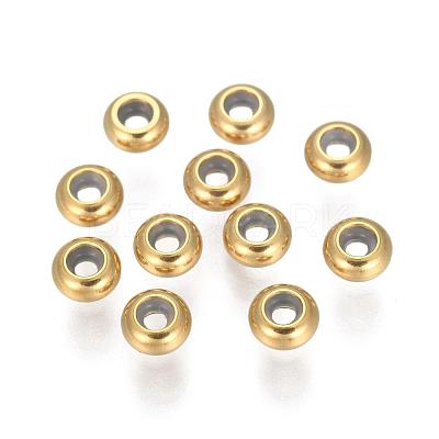 PVD Vacuum Plating 304 Stainless Steel Beads STAS-L222-41A-G-1