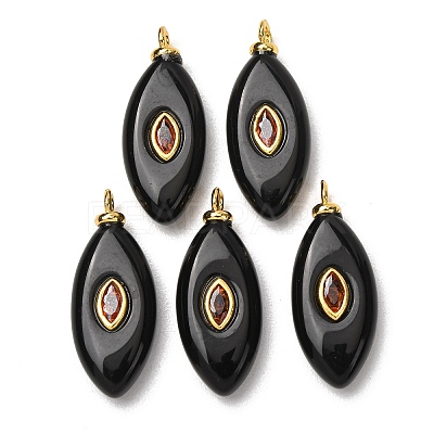 Natural Obsidian Pendants GG-CBAA798-04G-05-1
