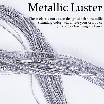 1 Roll Round Polyester Elastic Cord EW-GF0001-03A-1