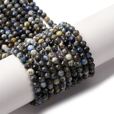 Natural Lapis Lazuli Beads Strands LS-G-L629-B01-3mm-03-1