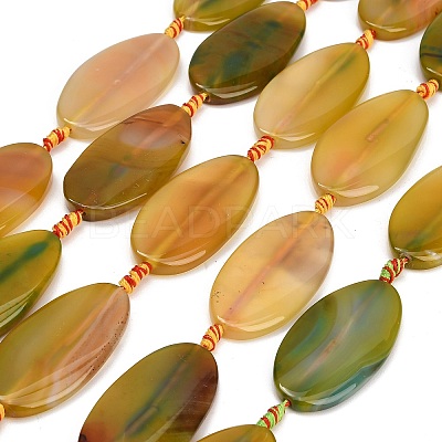 Natural Agate Beads Strands GG-CBA8771-01-1