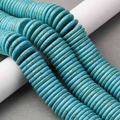 Synthetic Howlite Beads TURQ-20D-2-01-1