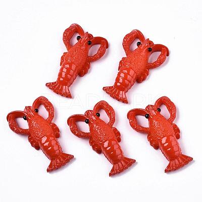 Resin Pendants X-RESI-R426-01-1