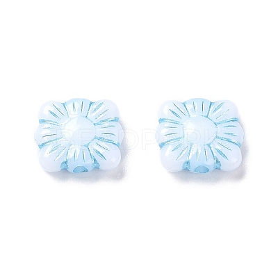 Opaque Acrylic Beads OACR-G016-26L-1