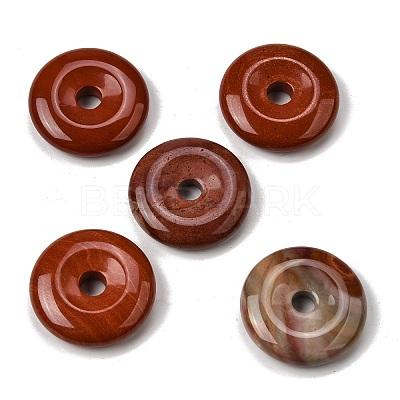 Natural Red Jasper Pendants G-F820-13A-02-1