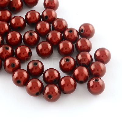 Spray Painted Acrylic Beads MACR-Q154-12mm-004-1