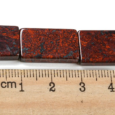 Natural Flower Agate Beads Strands G-M420-G01-01-1