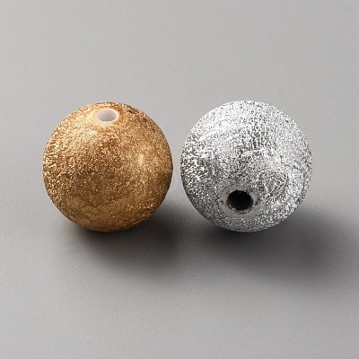 Opaque Acrylic Beads Set MACR-WH0007-68A-1
