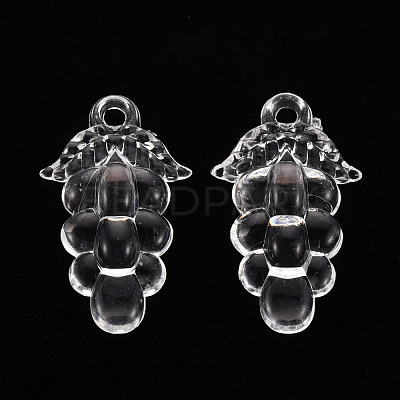 Autumn Theme Transparent Acrylic Beads TACR-S154-60B-205-1