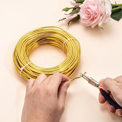 Round Anodized Aluminum Wire AW-S001-3.0mm-14-1