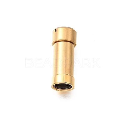 304 Stainless Steel Magnetic Clasps STAS-H263-07G-1