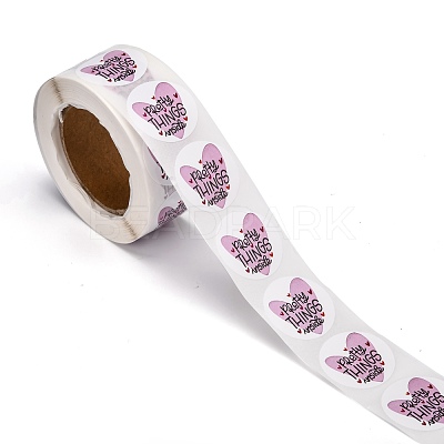 1 Inch Thank You Roll Stickers DIY-J002-B13-1