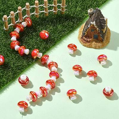 50Pcs Opaque Acrylic Beads OACR-CJ0002-59-1