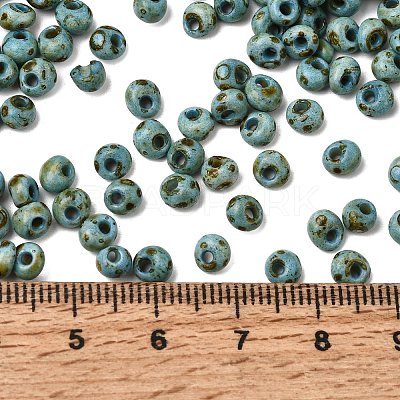Opaque Glass Beads GL-CBA31A4-01I-1
