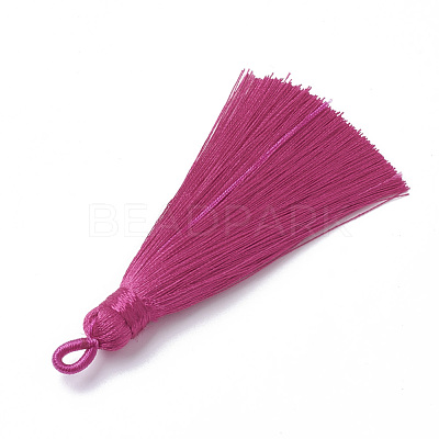 Polyester Tassel Big Pendants Decoration AJEW-S059-20-1