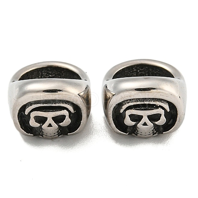 316 Surgical Stainless Steel Beads STAS-Q326-06AS-06-1