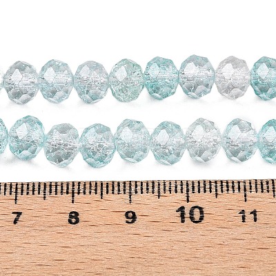 Transparent Glass Beads Strands X-GLAA-T023-4mm-A01-1