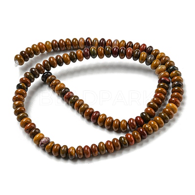 Natural Petrified Wood Beads Strands G-Z046-A02-01-1