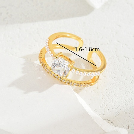 Vintage Luxury Fashion Gemstone Ring Women's Jewelry Party Wedding Gift Banquet. IA6817-5-1