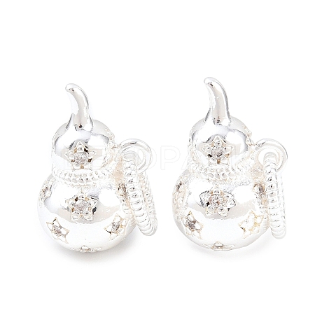 Brass Pave Clear Cubic Zirconia Pendants KK-L274-12S-1