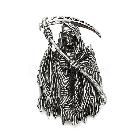 Halloween 316 Surgical Stainless Steel Pendants STAS-A123-01B-AS-1