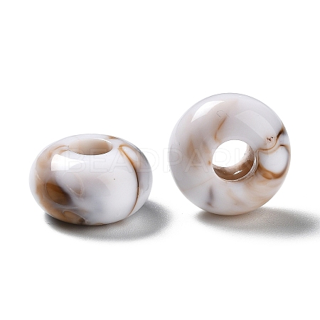 Imitation Gemstone Opaque Acrylic Beads OACR-Z004-06-1