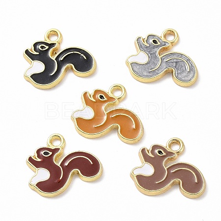 Alloy Enamel Pendants X-ENAM-B054-03G-1