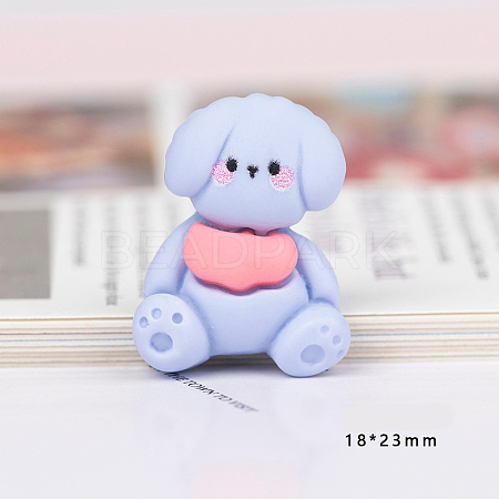 Opaque Resin Cabochons OHAR-PW0003-242F-1