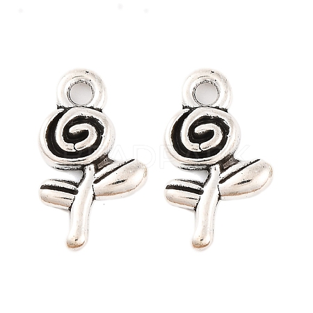 Great Valentines Day Gift Ideas Tibetan Style Alloy Charms X-LF10736Y-1