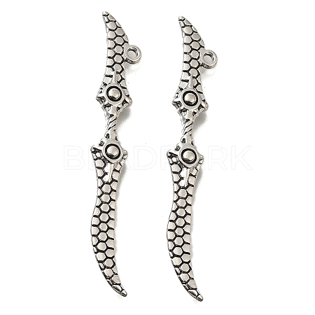 Tibetan Style Alloy Big Pendants FIND-G078-30AS-1