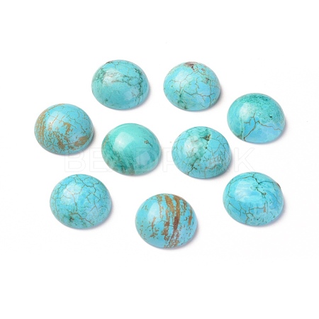 Natural Howlite Cabochons TURQ-L031-033B-01-1